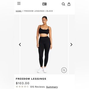 Crop Shop Boutique (CSB) Freedom Legging